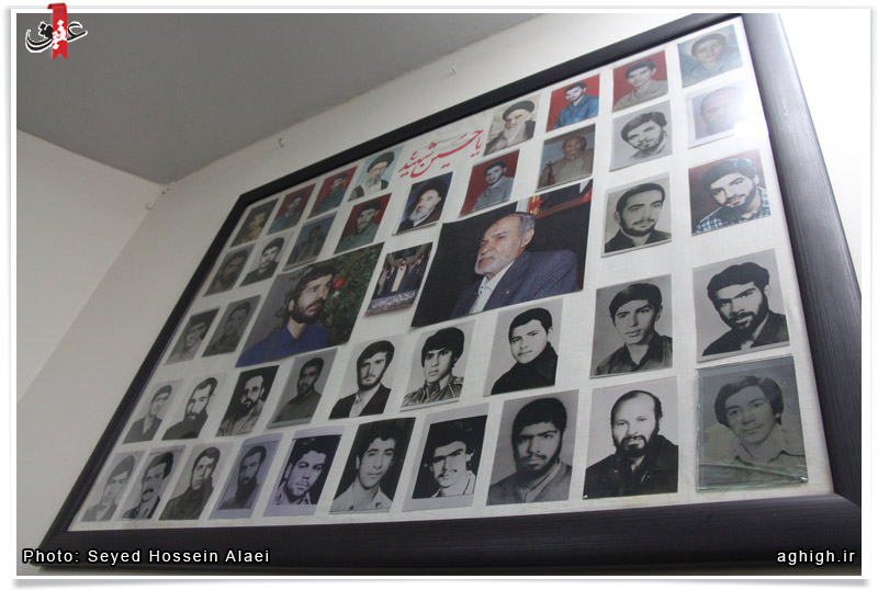 شهید غلامعلی رجبی و همرزمان