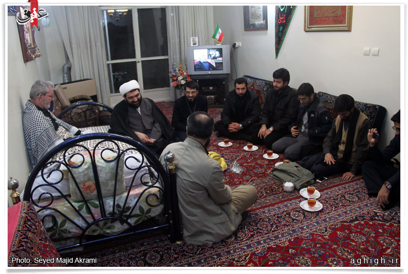 دیدار حجت الاسلام شهاب مرادی با حاج حجت کسری