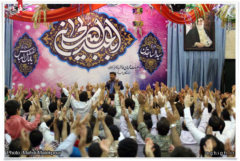 جشن میلاد امام زین العابدین (ع) در مهدیه امام حسن(ع)