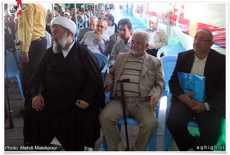 مراسم تربت گزاری و آغاز ساخت حسینیه هیئت عشاق الحسین(ع)