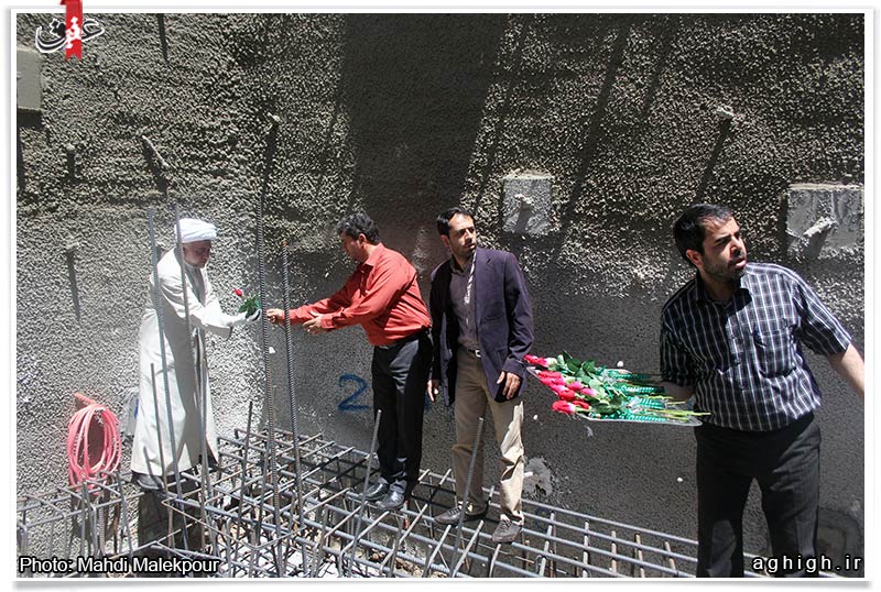 مراسم تربت گزاری و آغاز ساخت حسینیه هیئت عشاق الحسین(ع)