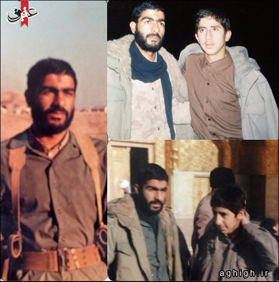 حاج محمدرضا طاهری و مداح شهید محسن گلستانی