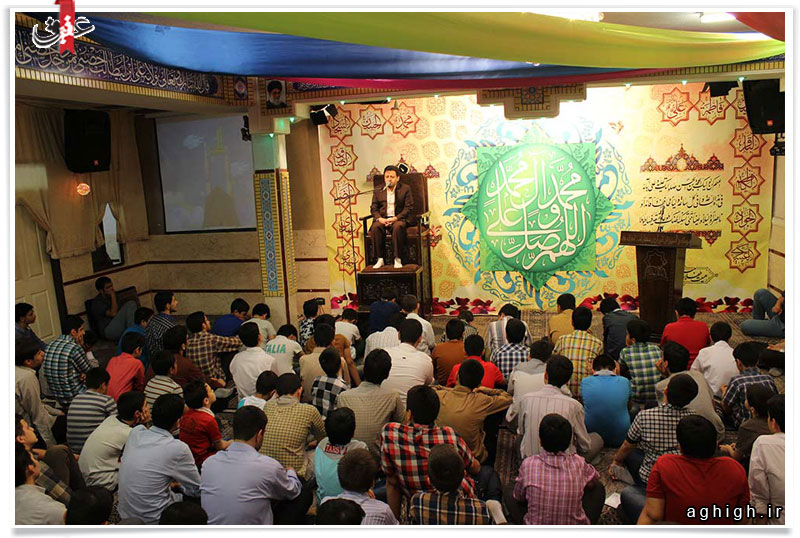 گزارش تصویری جشن مبعث در هیئت طفلان مسلم