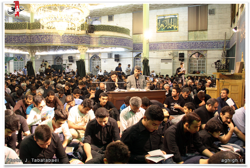 شیخ حسین انصاریان در حسینیه همدانی ها