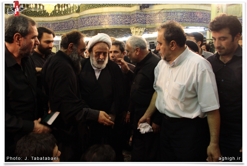 شیخ حسین انصاریان در حسینیه همدانی ها