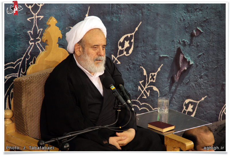 شیخ حسین انصاریان در حسینیه همدانی ها