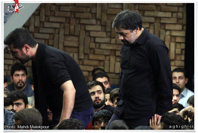 حاج محمود کریمی در هیئت عشاق العباس