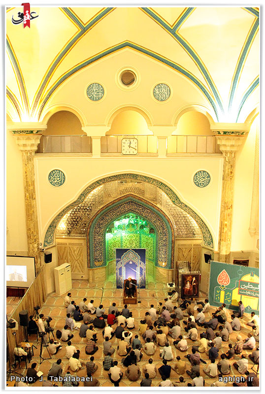 حجت الاسلام علیرضا پناهیان در مسجد امام صادق(ع) - ماه رمضان 93