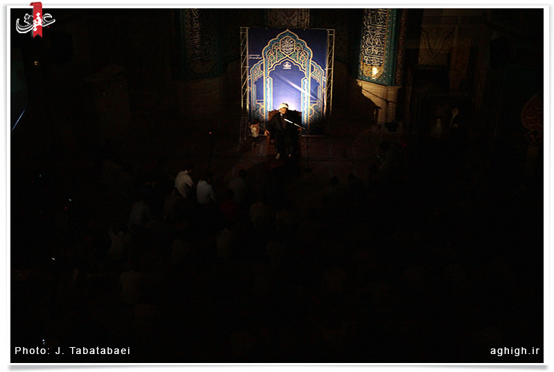 حجت الاسلام علیرضا پناهیان در مسجد امام صادق(ع) - ماه رمضان 93