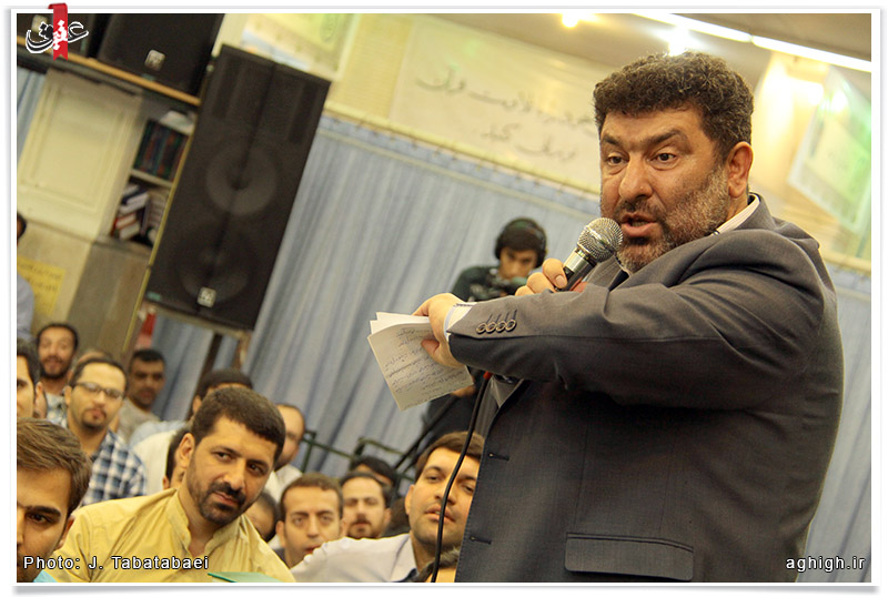 مناجات خوانی و مداحی حاج سعید حدادیان و حاج احمد نیک بختیان، کربلائی وحید یوسفی با حضور حاج حسین محمدی فام و کربلائی محمد حسین حدادیان