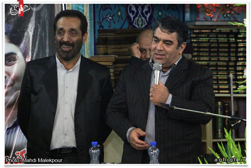 مداحی حاج حسن خلج  در مراسم ترحیم دکتر محمدرضا آهی