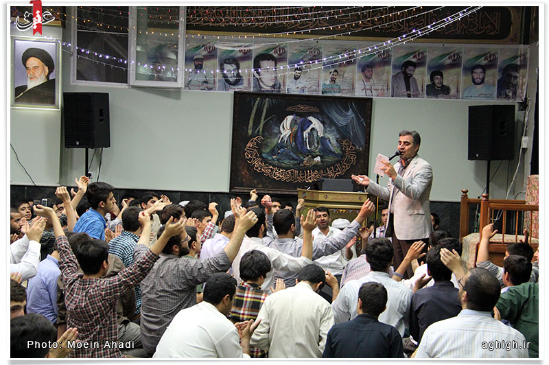 مولودی خوانی حاج ابوالفضل بختیاری در میلاد امام رضا