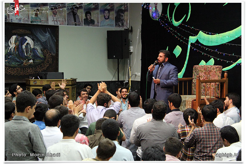 مولودی خوانی حاج مهدی فاطمی در میلاد امام رضا