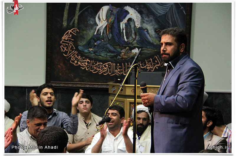 مولودی خوانی حاج مهدی فاطمی در میلاد امام رضا