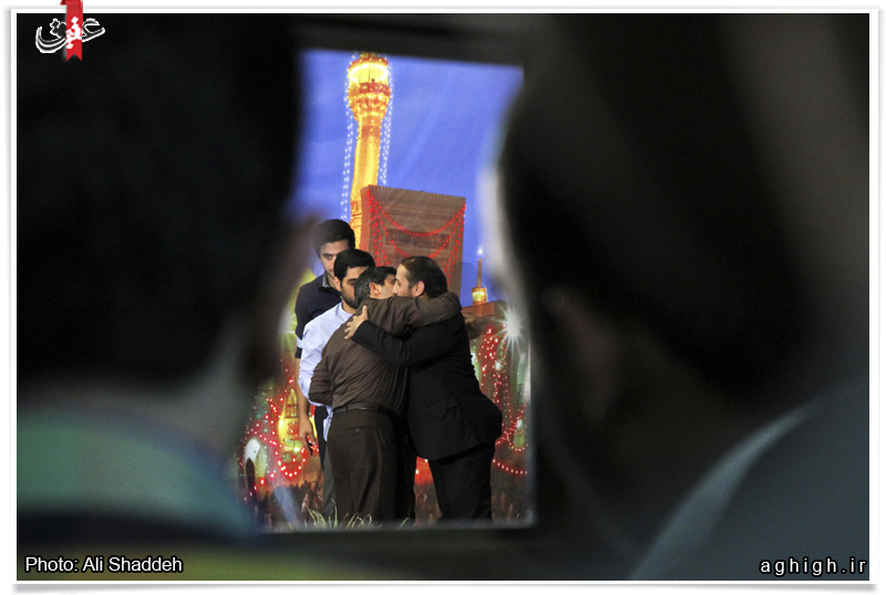 حاج محمدرضا طاهری، حاج احمد واعظی و حاج سید مجید بنی فاطمه