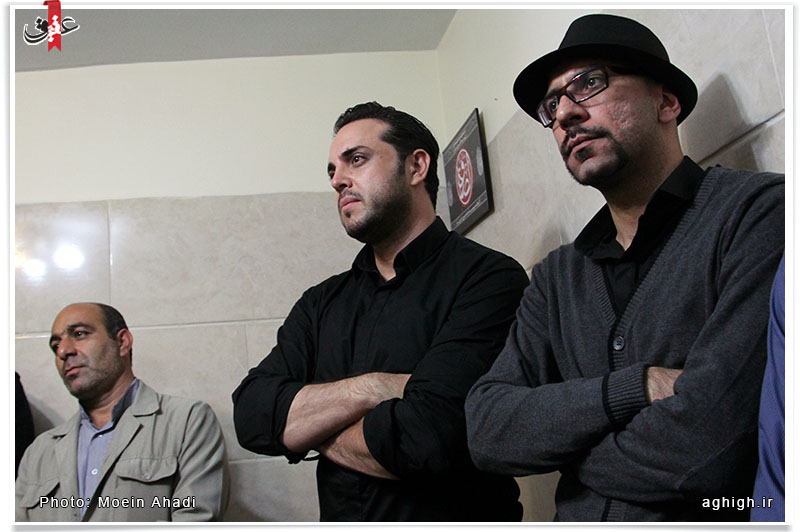 مجری و بازیگر سیما در سالگرد پدر حاج سعید حدادیان