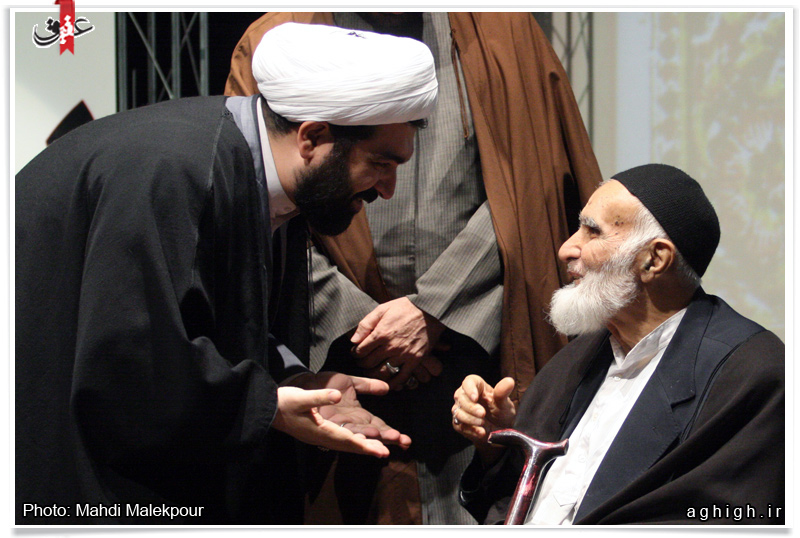 حجت الاسلام شهاب مرادی و حاج علی آهی