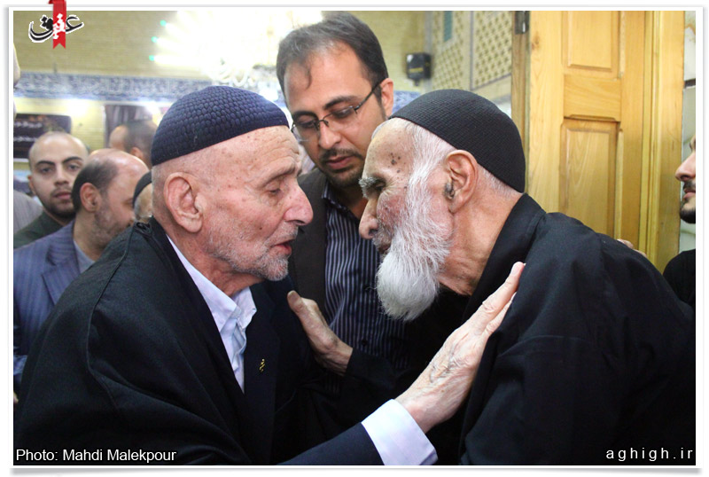 حاج اکبر کاظمی و مرحوم حاج علی آهی