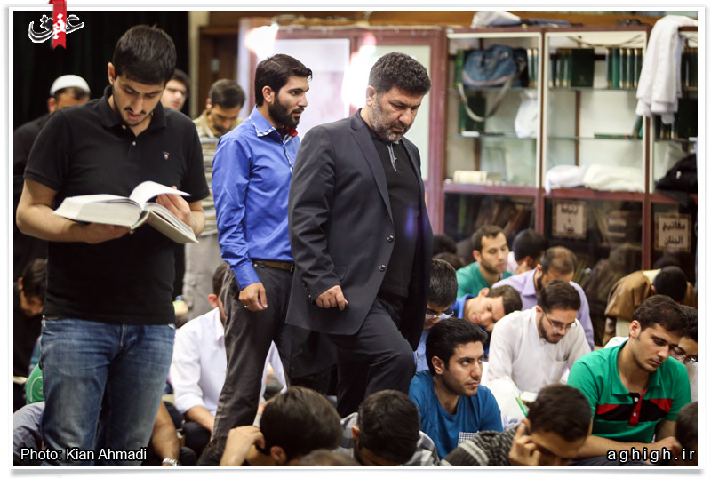 مراسم دعای ام داوود در مسجد دانشگاه تهران