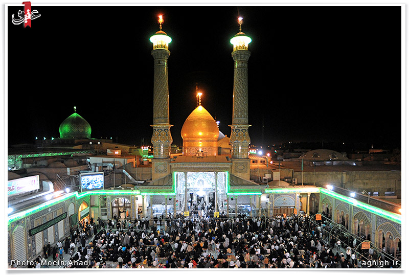 رمضان94 شب قدر حرم حضرت عبدالعظیم الحسنی