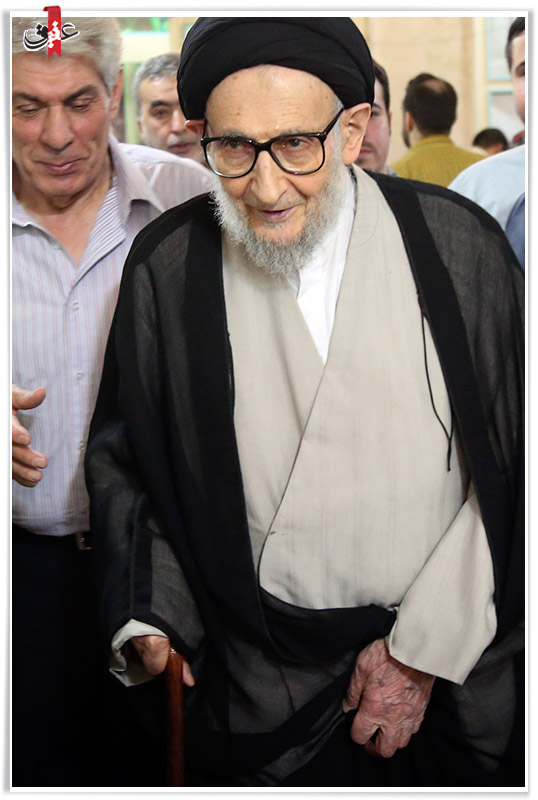 آیت الله ضیاآبادی مسجد دربند