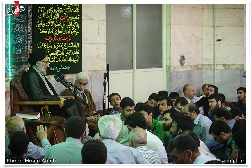 جلسه تفسیر قرآن حضرت آیت الله ضیاآبادی