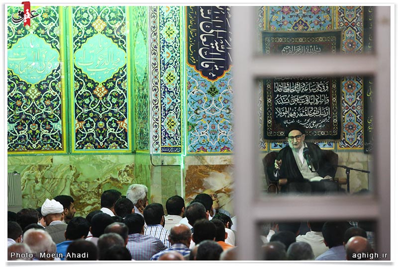 جلسه تفسیر قرآن حضرت آیت الله ضیاآبادی