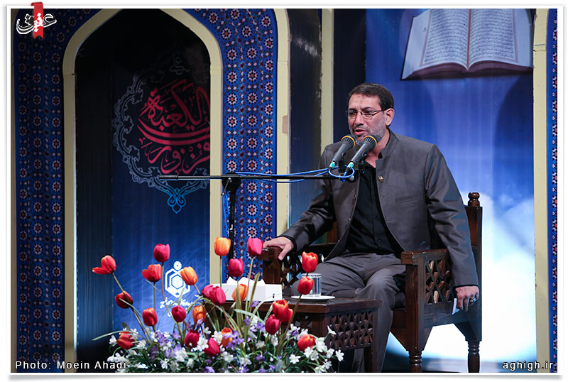 مداحی حاج امیر احمدی در احیا شب قدر درامامزاده حسن