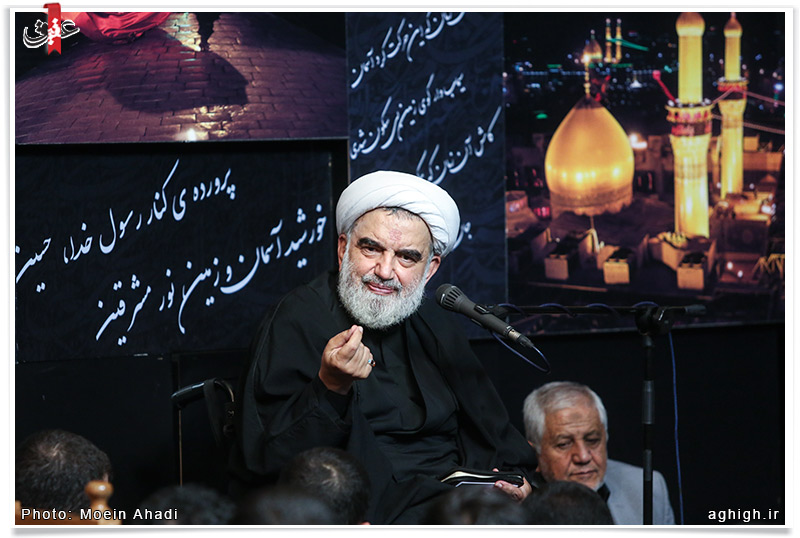 محرم95، سخنرانی آیت الله جاودان در حسینیه آیت الله حق شناس