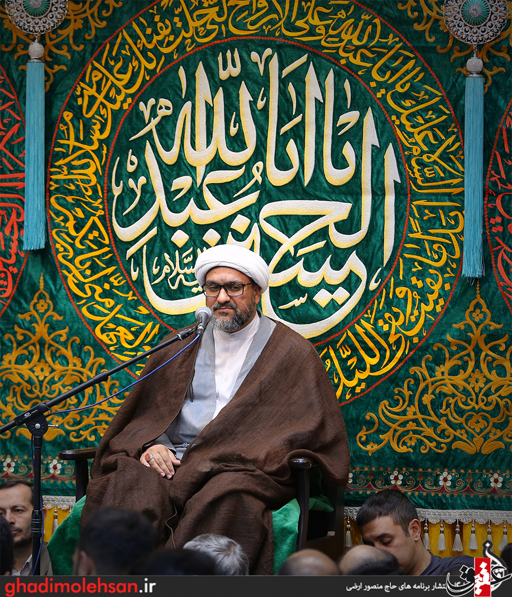 مراسم شب ولادت امام حسین(ع) در حسینیه بیت الزهرا(س)