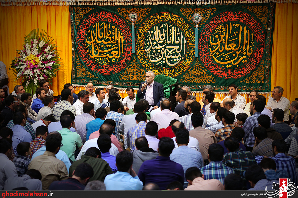 مراسم شب ولادت امام حسین(ع) در حسینیه بیت الزهرا(س)