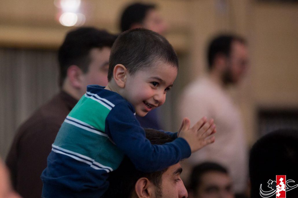 شب ولادت امام حسین(ع) در هیئت مکتب الزهرا(س)