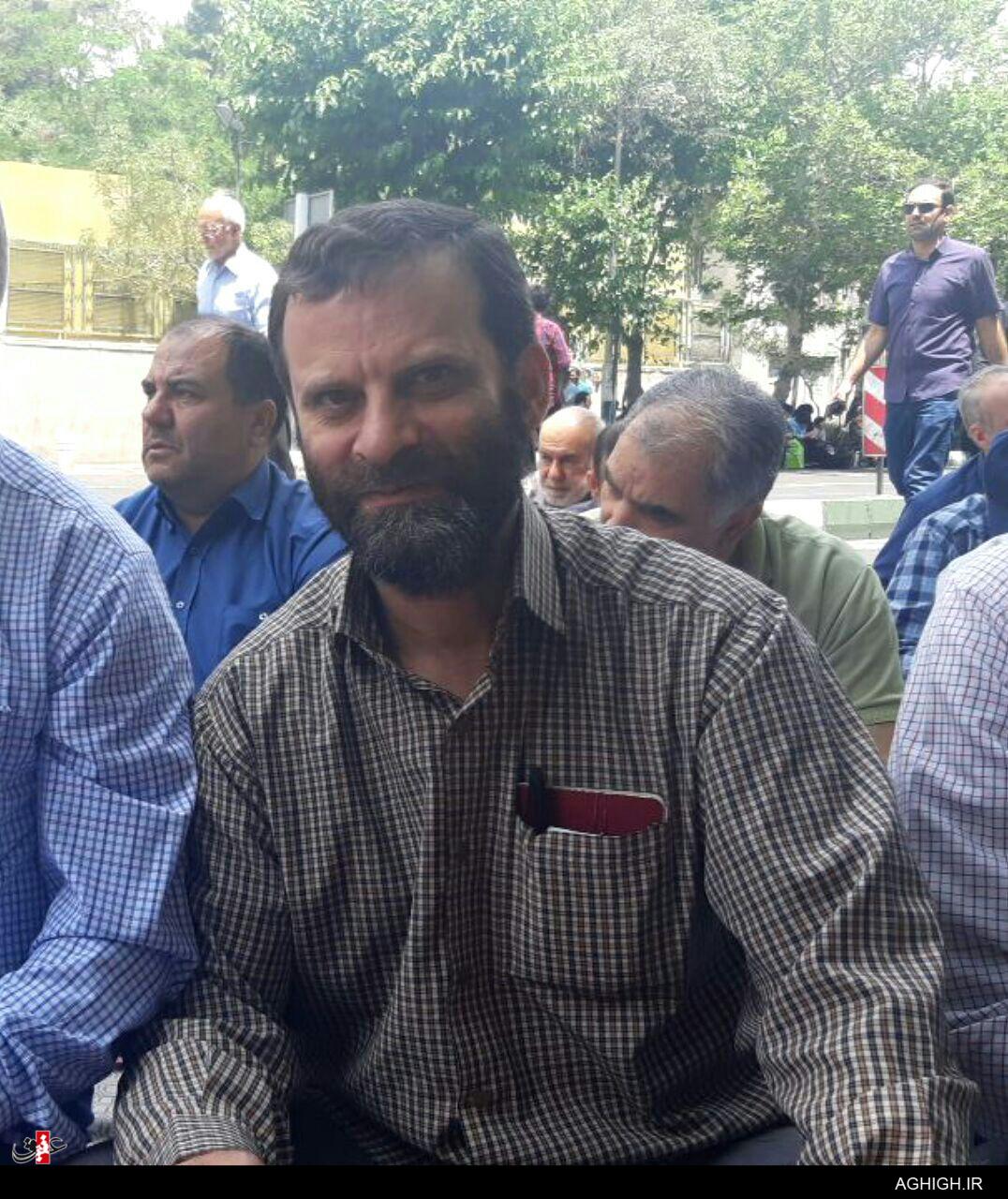 حاج علی قربانی در راهپیمایی روز قدس