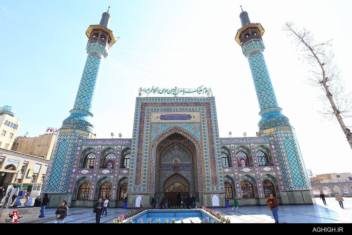 حرم امام زاده صالح(ع) به صورت محدود پذیرای زائران است