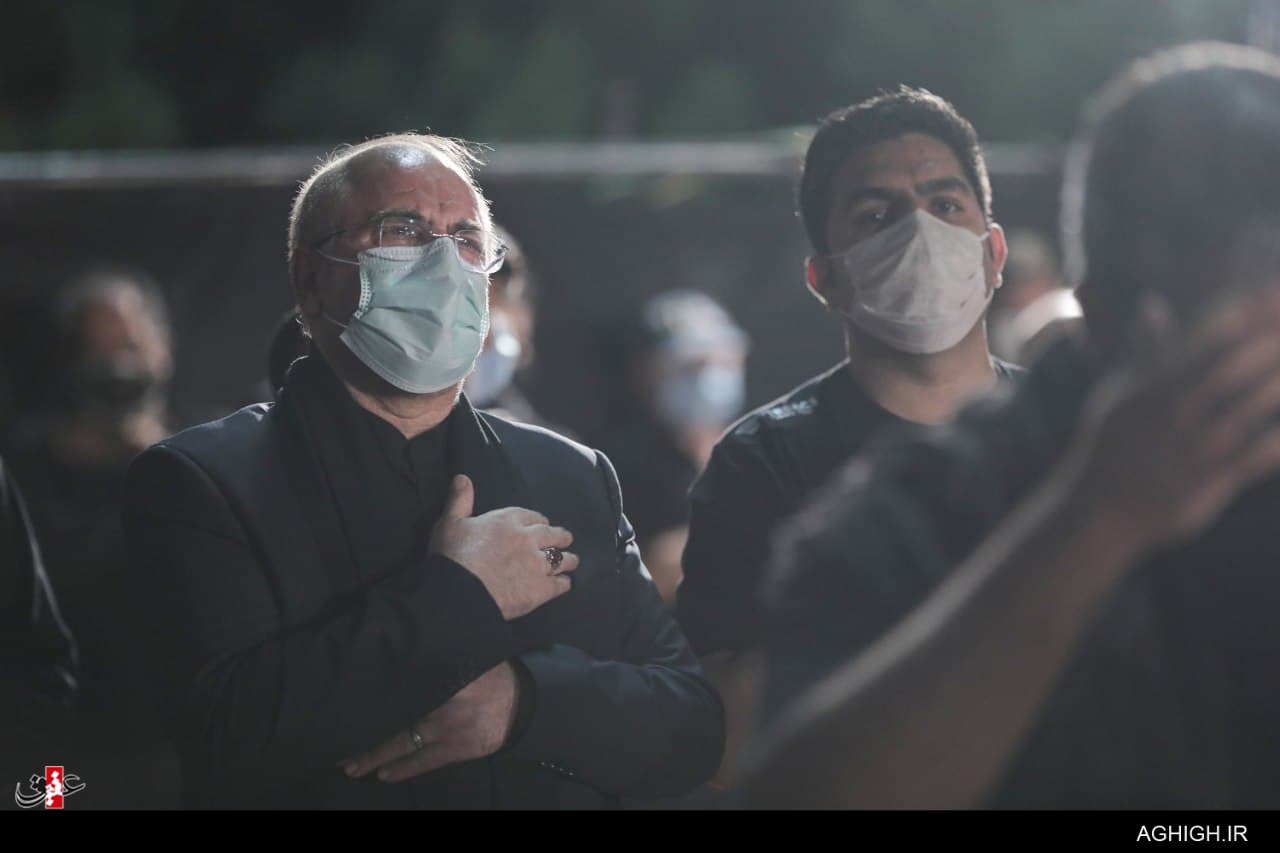 حضور دکتر قالیباف در هیئت الرضا(ع)