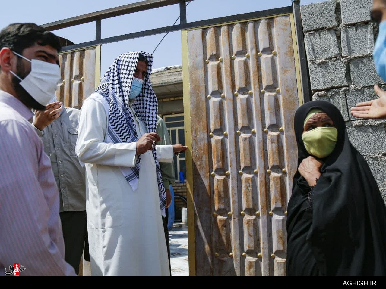 بازدید جمعی از ستایشگران مذهبی کشور از روستاهای محروم خوزستان+عکس و فیلم