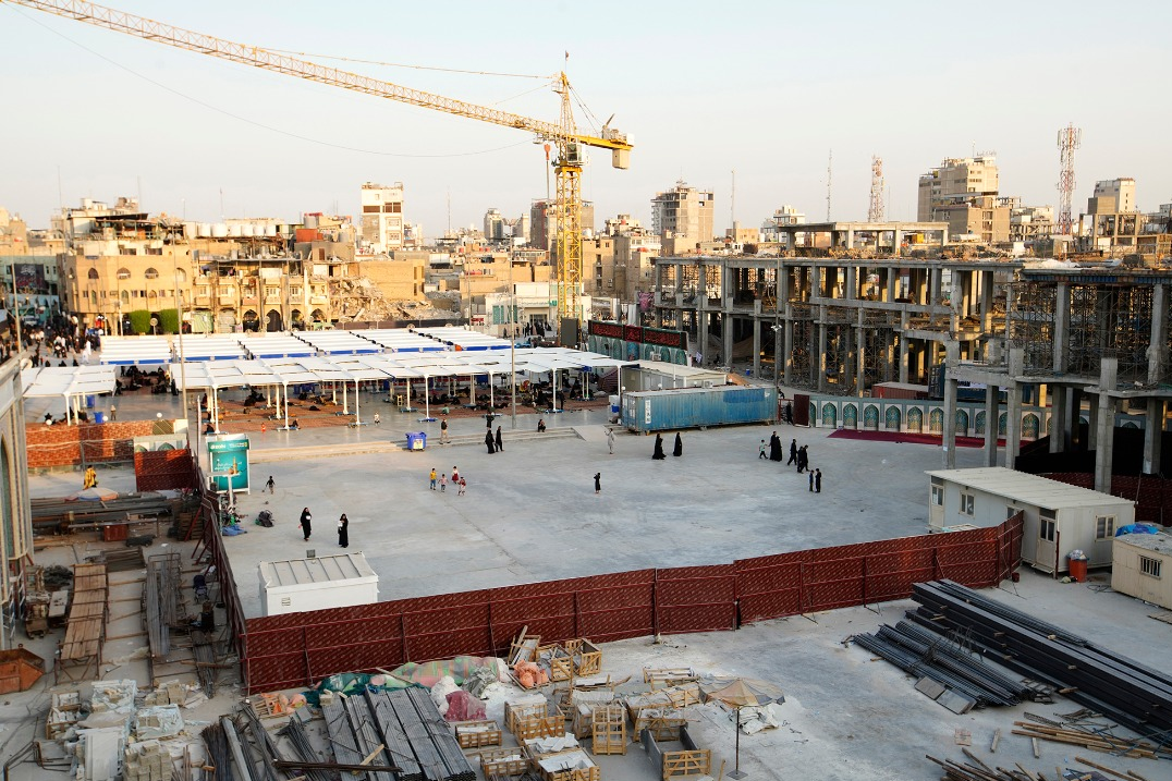 عملیات اجرایی فاز دوم طرح توسعه حرم امام حسین (ع) آغاز شد +عکس و فیلم