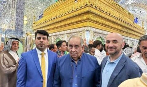 سخنان جالب فیلسوف مصری بعد از زیارت حرم علوی