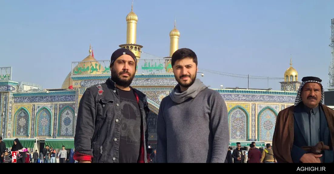 چاوشی در کربلا+عکس