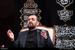 روضه خوانی حاج عباس صفارودی در برنامه باب القبله+فیلم
