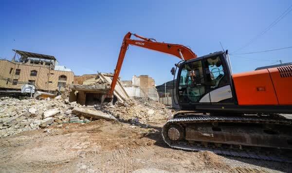 افزایش مساحت صحن حیدری در حرم علوی افزایش مساحت صحن حیدری در حرم علوی