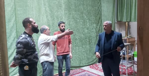 نیم ضریح در قلب البرز+تصاویر