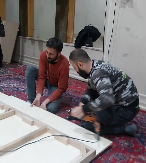 نیم ضریح در قلب البرز+تصاویر