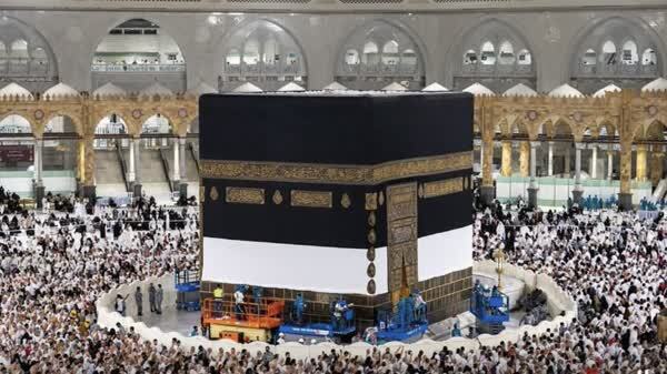 خانه خدا لباس احرام پوشید+عکس