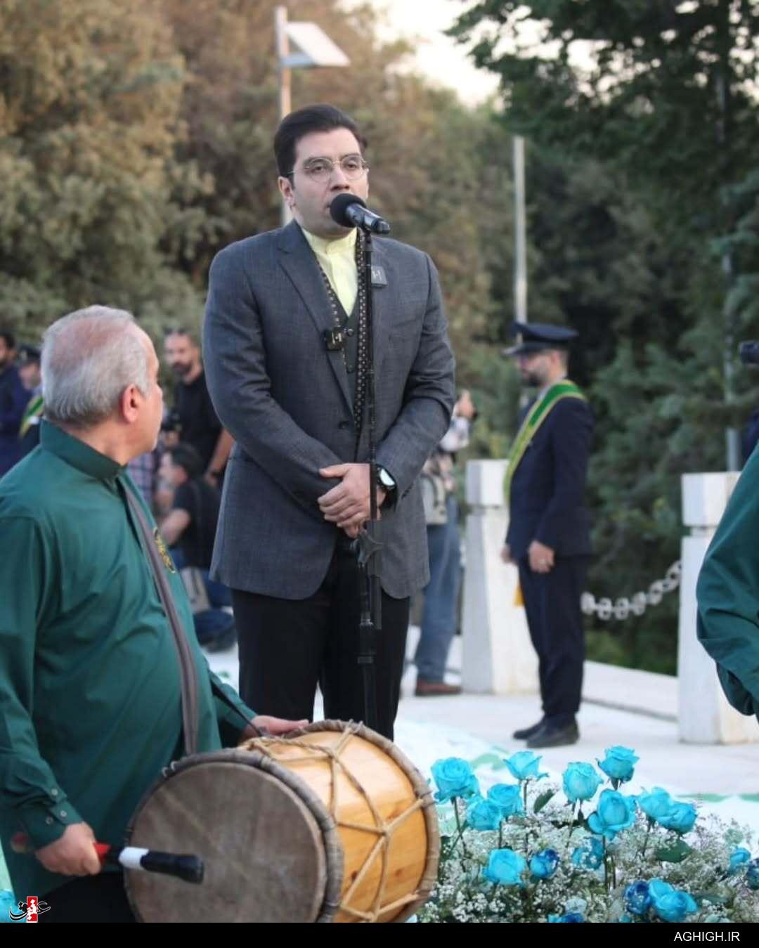 اهتزاز بزرگترین پرچم علوی با ذکر یا حیدر