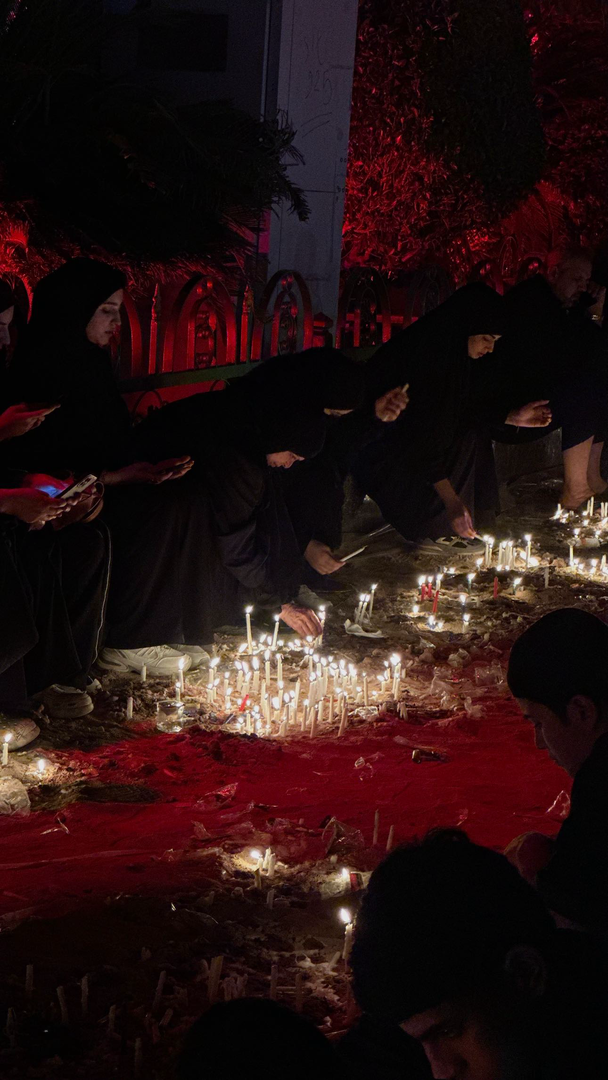 شام غریبان با زمزمه الوداع در کربلا +فیلم